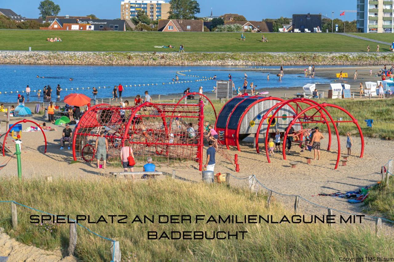 Grosszuegige Ferienwohnung Mit Terrasse Büsum Extérieur photo